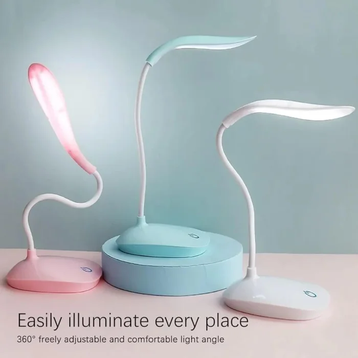 Adjustable LED Table Lamp 360 Degree Rechargeable