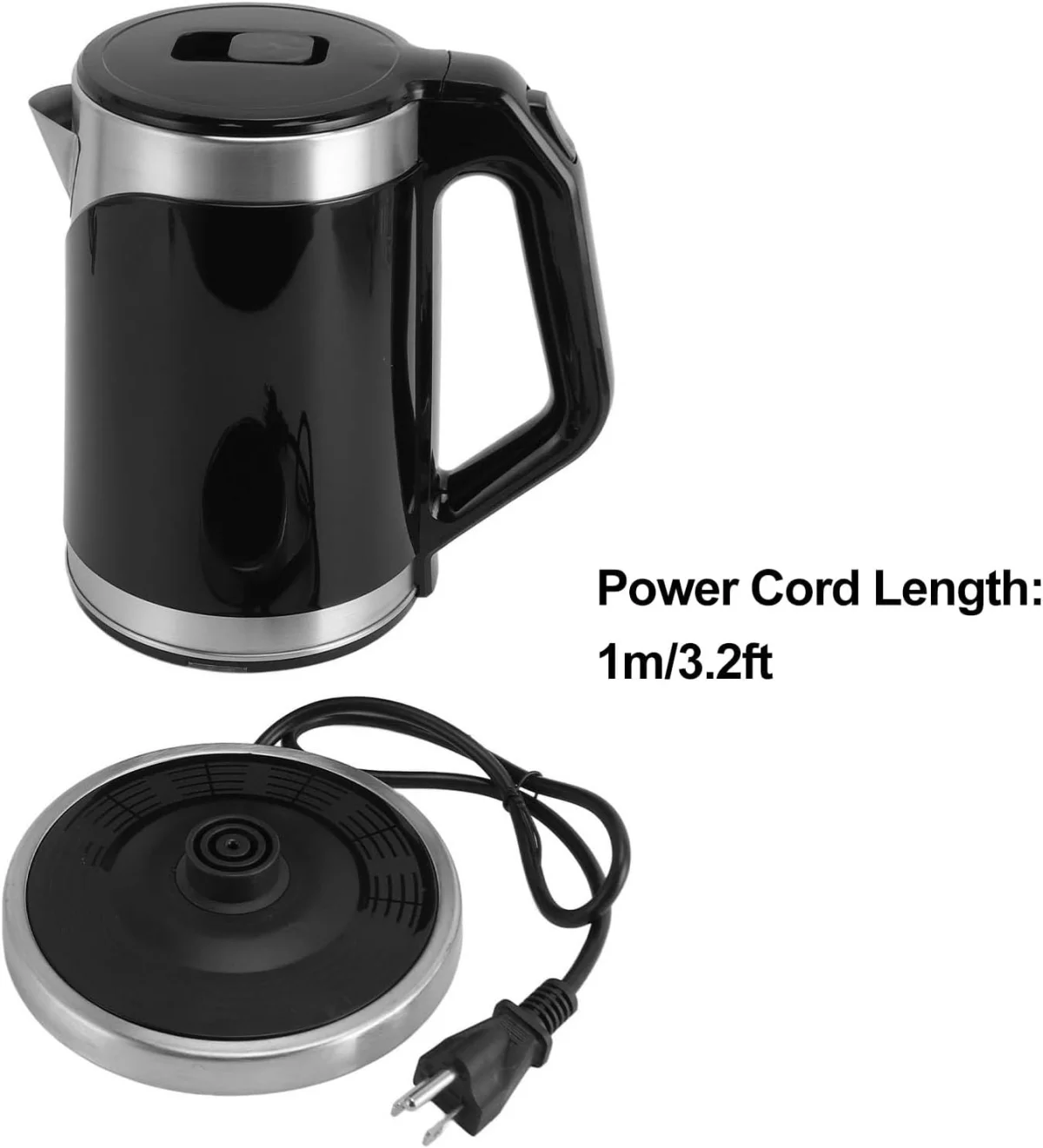 Electric Kettle 2.0L – 2000W Fast Boil Technology