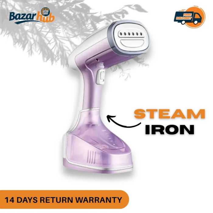 Title-Portable 1500W Steam Iron for Clothes Wrinkle Removal