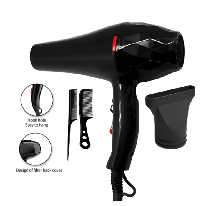 Professional 3500W Hair Dryer  Hot & Cold 2 in 1