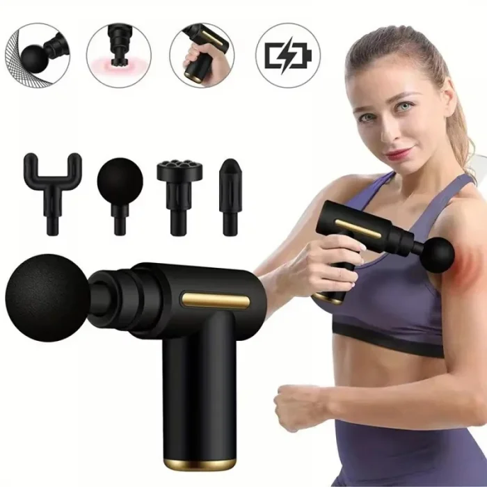 Deep Tissue Massage Gun Portable Muscle Recovery Massager