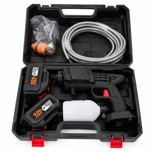 Rechargeable high water pressure machine gun - 48V Cordless high Pressure Washer Gun