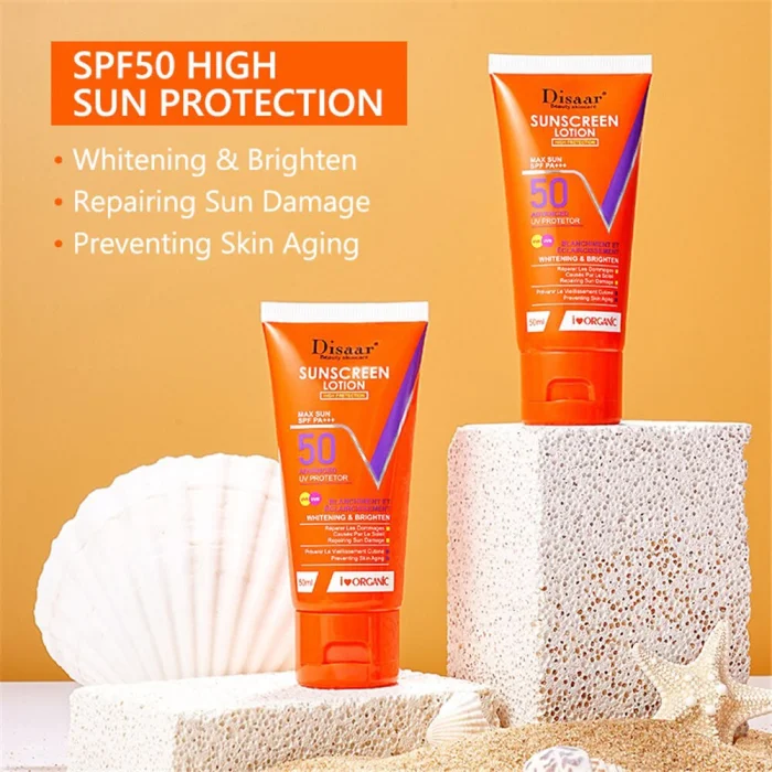 Disaar - Sunscreen Lotion Max Sun SPF50 Whitening & Brighten - 50ml